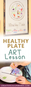 Healthy Plate Art Lesson | Hands-on Learning about Nutrition