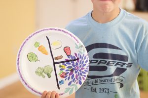 Healthy Plate Art Lesson | Creative Cajun Mama