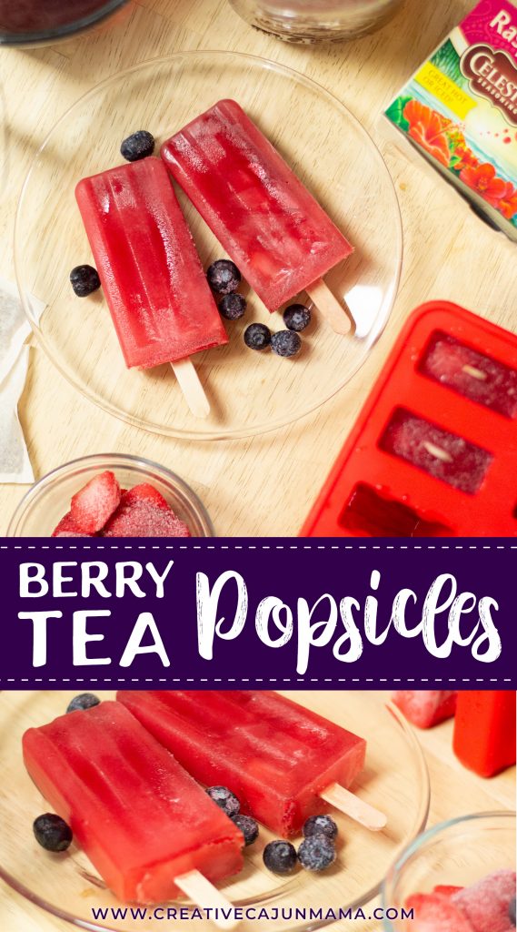 Berry Tea Popsicles