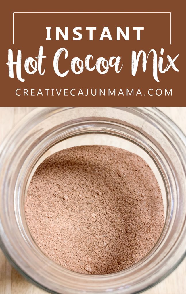 Instant Hot Cocoa - Creative Cajun Mama