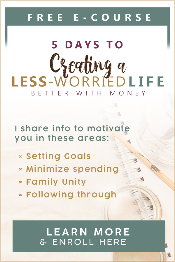 Creating a Less-Worried Life: Better with Money